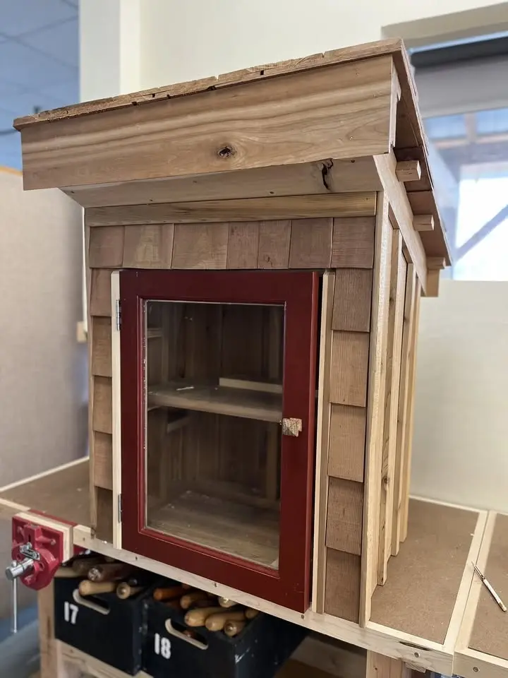 Little Free Library Ribbon Cutting at L.Y.E.