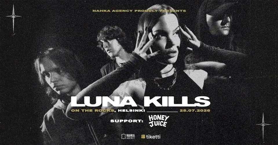 LUNA KILLS + Honey Juice // On The Rocks, Helsinki // La 25.07.2026