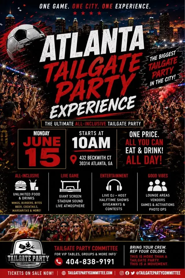 ATLANTA CUP TAILGATE PARTY 1