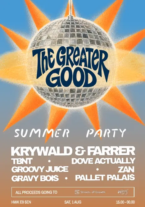 The Greater Good Summer Party