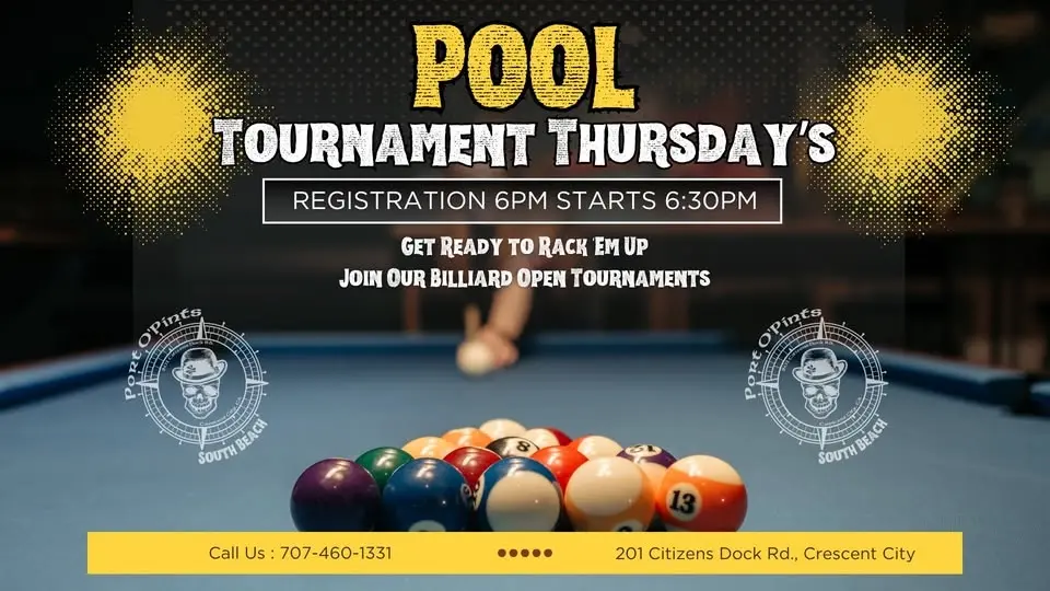 Thursday Pool Tournament 