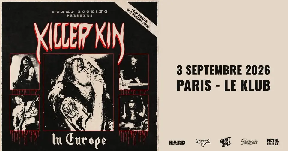 Killer Kin, en concert à Paris // 03.09.2026
