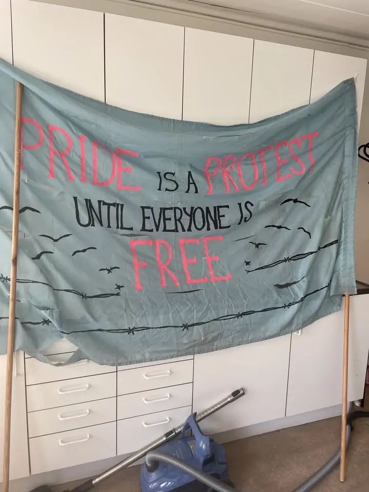 Queers for Palestine Sign-making Workshop