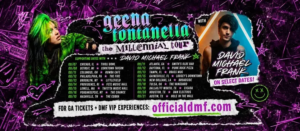 The Millennial Tour | Geena Fontanella & David Michael Frank - DETROIT, MI