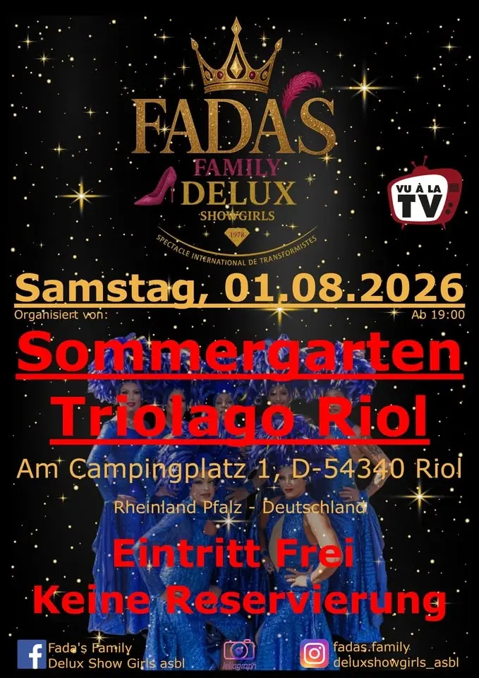 Spectacle Fada's Family Delux Show Girls - Sommergarten Trilago Riol (D)