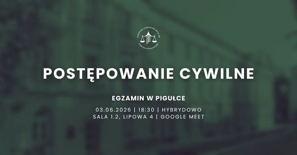 Egzamin w pigułce: Postępowanie cywilne