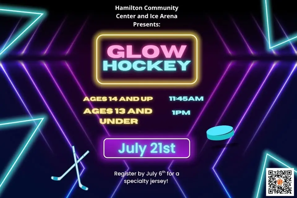 Glow Hockey!