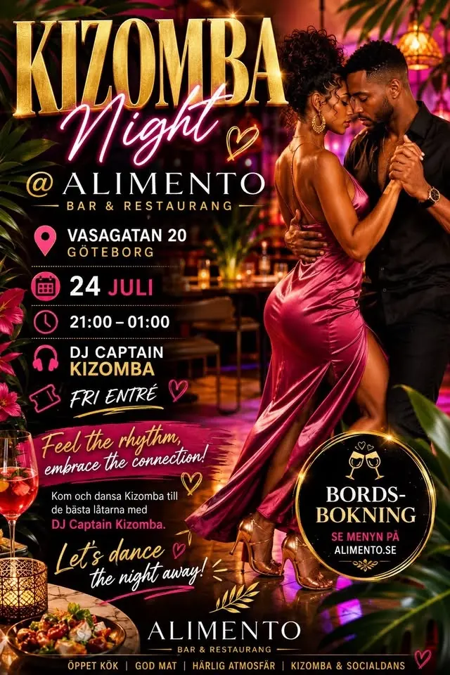 K I Z O M B A. N I G H T @ A L I M E N T O