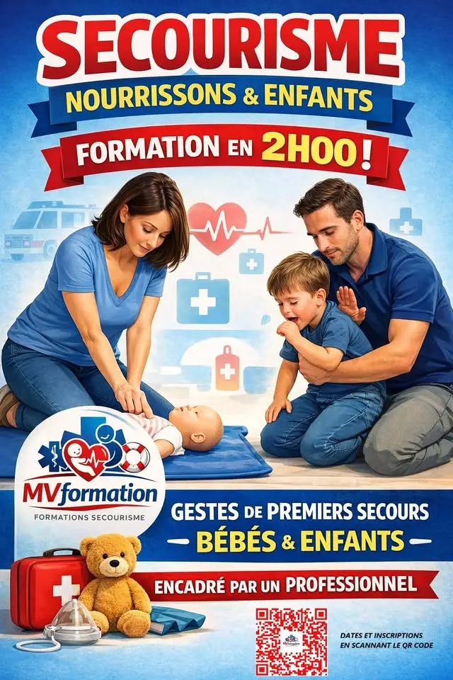 Atelier premiers secours nourrissons / enfants