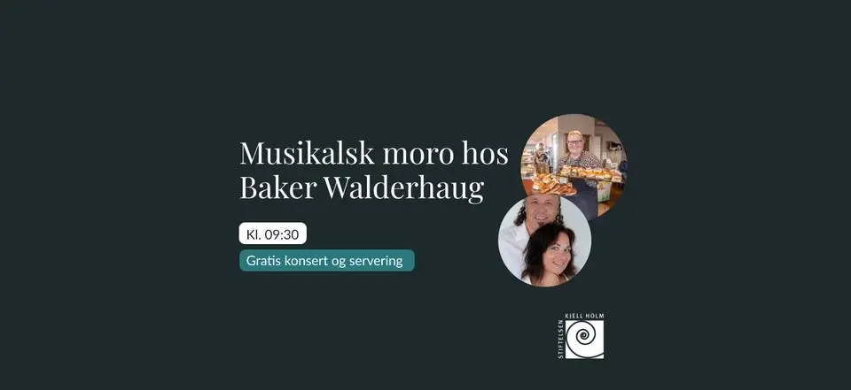 Stiftelsens dag 2026: Musikalsk moro hos Baker Walderhaug