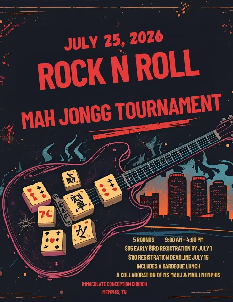 Memphis' Rock 'n' Roll Mah Jongg Tournament