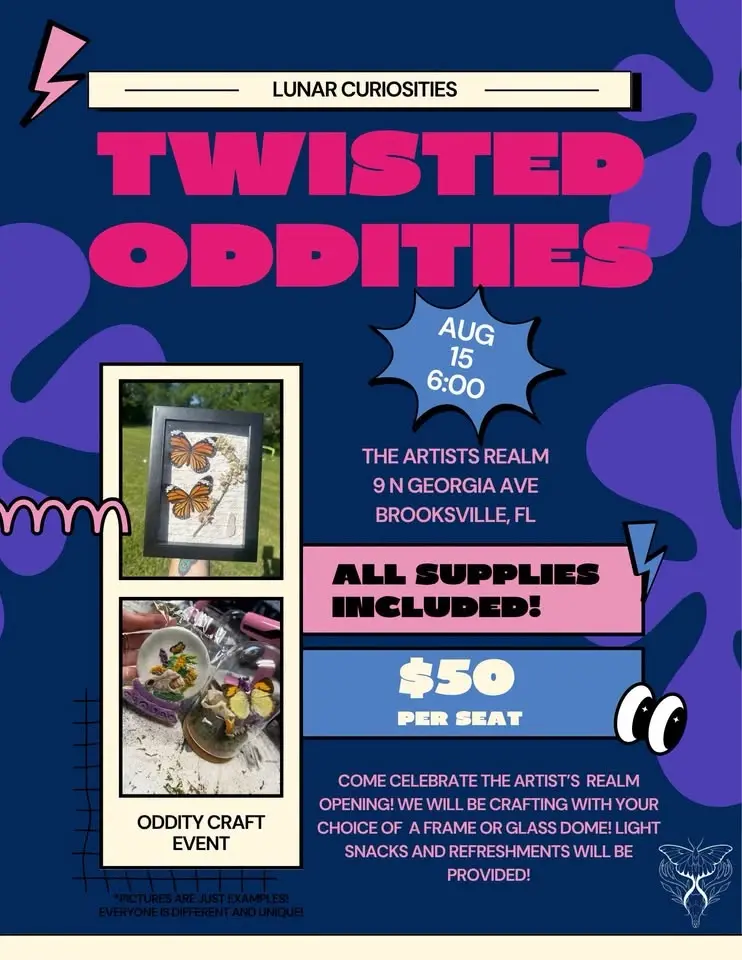 Twisted Oddities at The Artist’s Realm