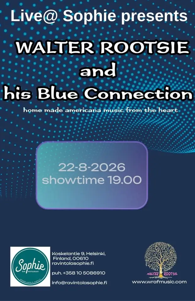 Walter Rootsie & his Blue Connection ALIVE TOUR 2026