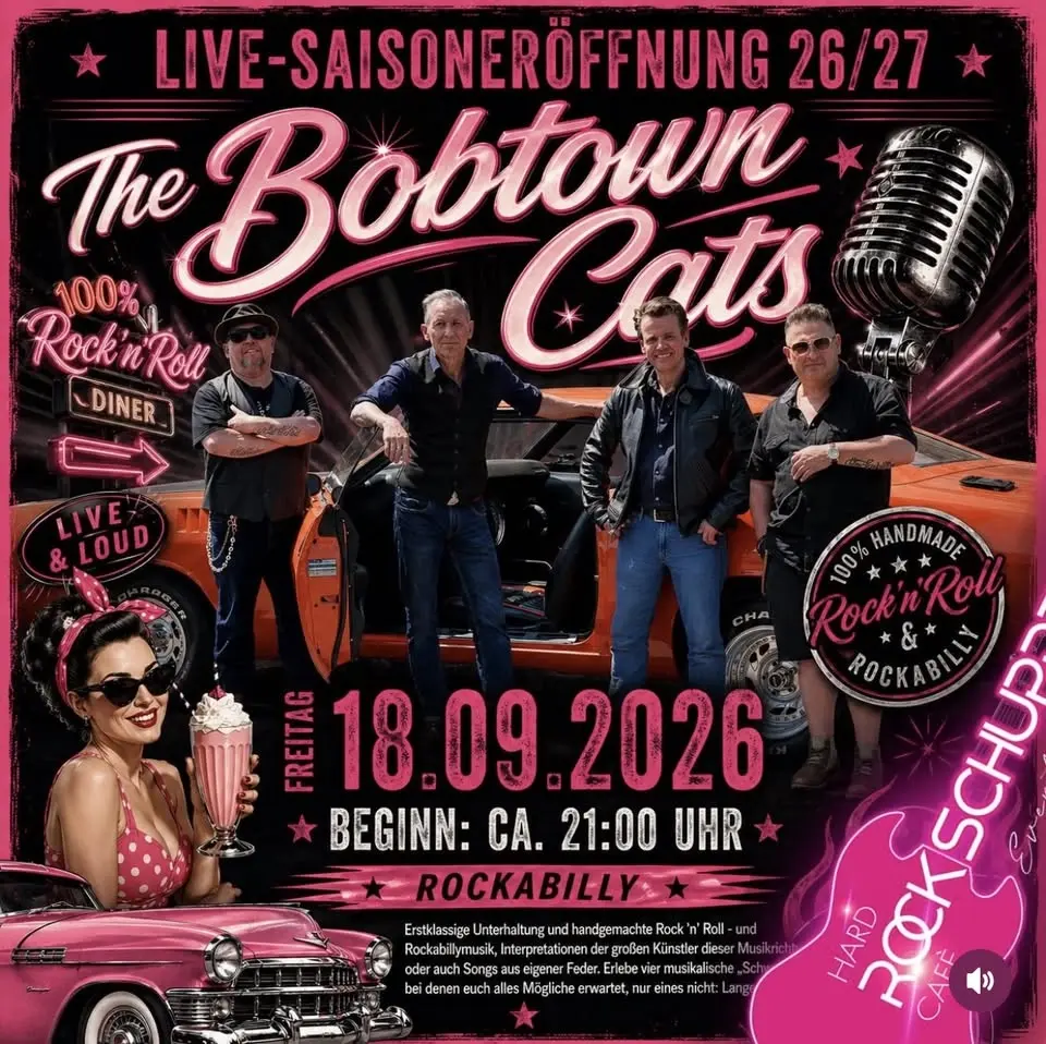 Saisoneröffnung mit The Boptown Cats live