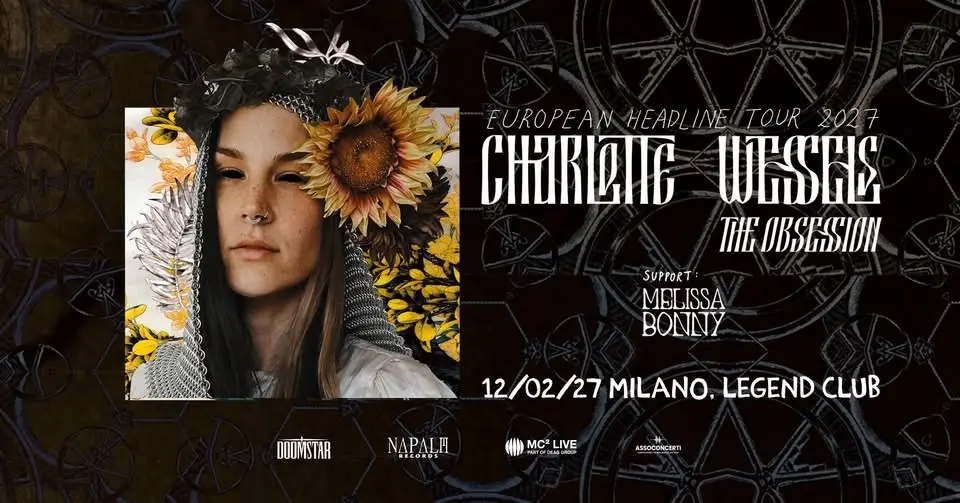 Charlotte Wessels - European Headline Tour 2027 | Milano, Legend Club