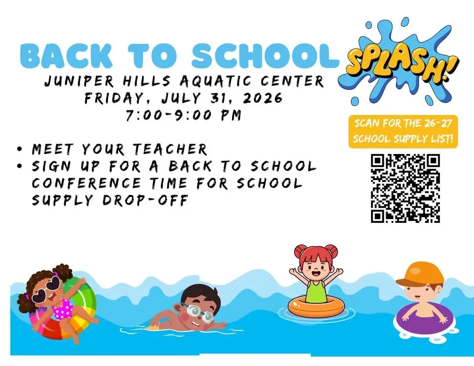 Back to School Splash