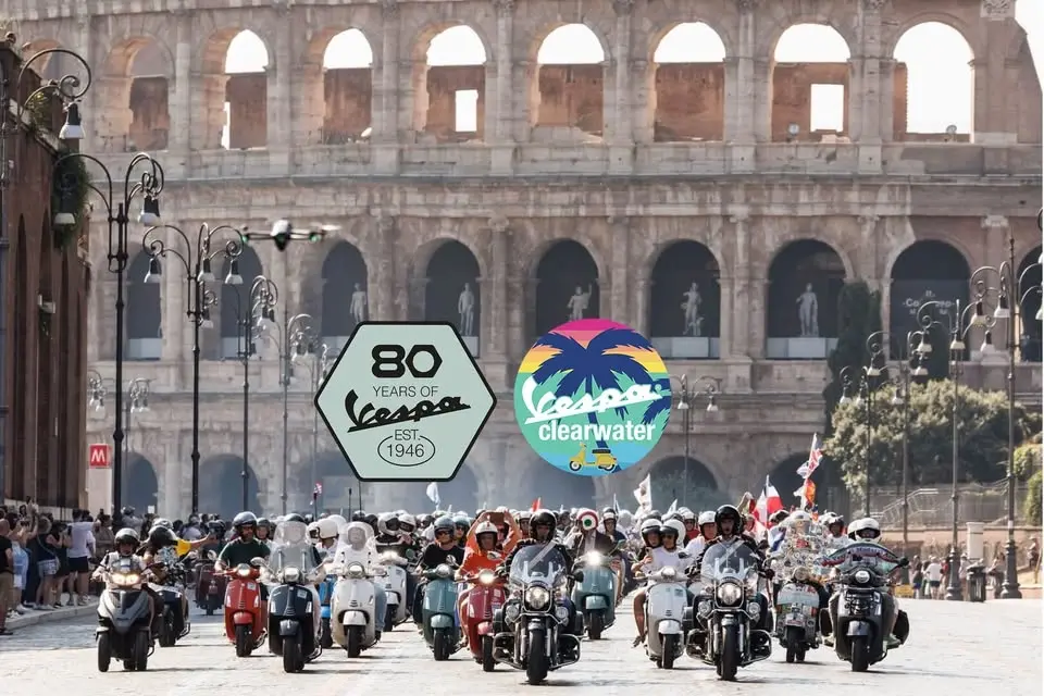 Vespa 80th Anniversary Celebration & Demo Ride