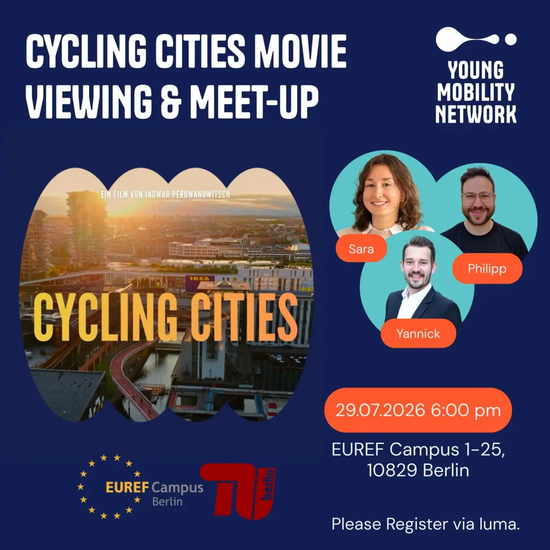 Young Mobility Network Berlin – Cycling Cities Movie Viewing Night @ EUREF Campus