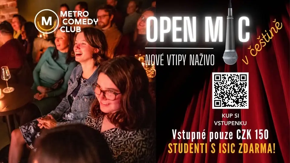 Open Mic v češtině - 27.10.