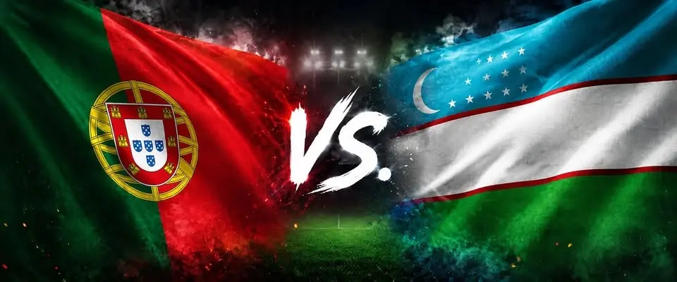 Portugal vs Uzbekistan på Summer Garden