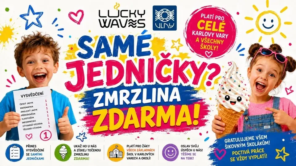 🍦 Samé jedničky? Zmrzlina je na nás! 🎓
