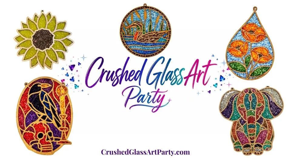 ✨ Locust Cider Crushed Glass Art Party ✨