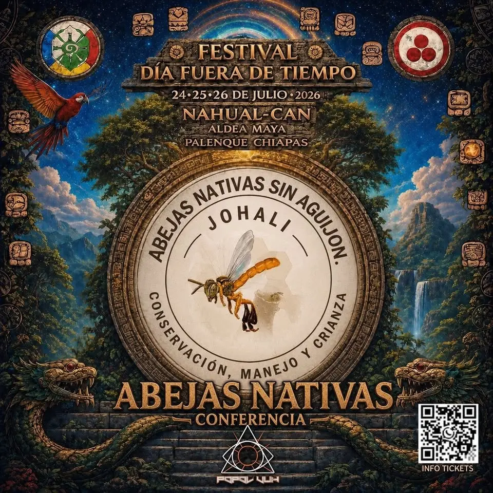 expocicion sobre abejas nativas y su conservación 