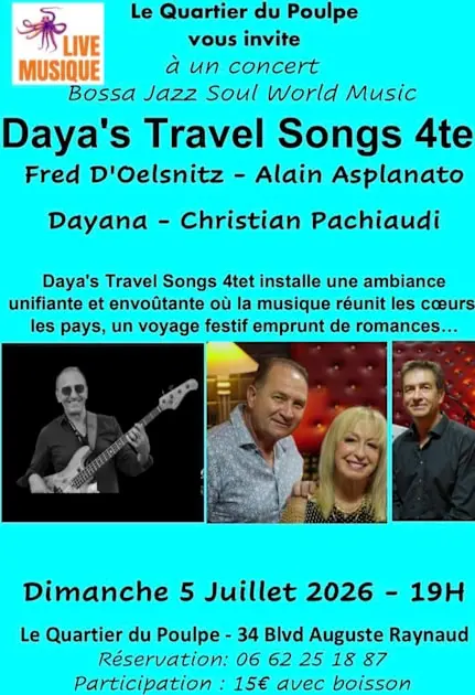 Daya's Travel Songs - Concert Live