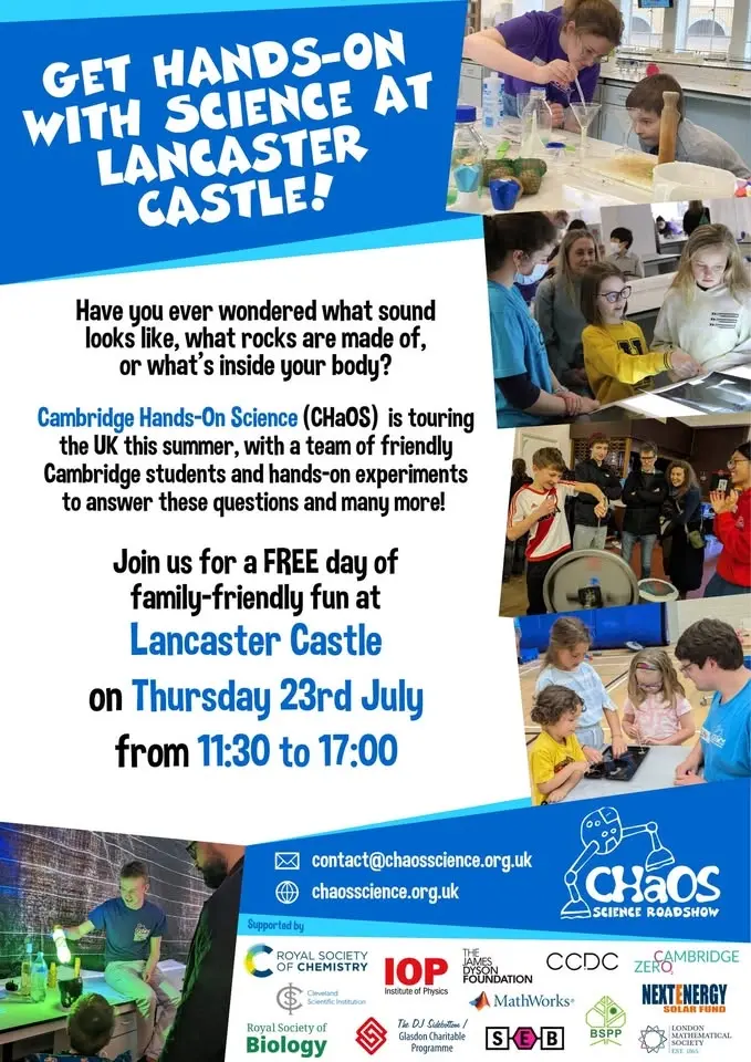 Cambridge Hands-On Science at Lancaster Castle