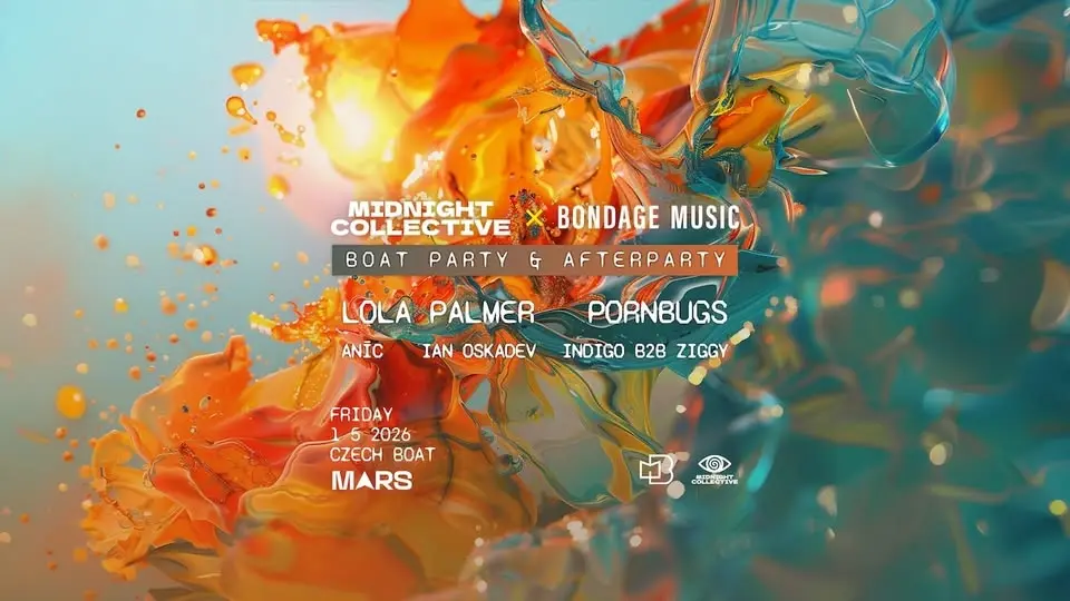 Midnight Collective ◐ Bondage Music — Boat Party & Afterparty with Lola Palmer