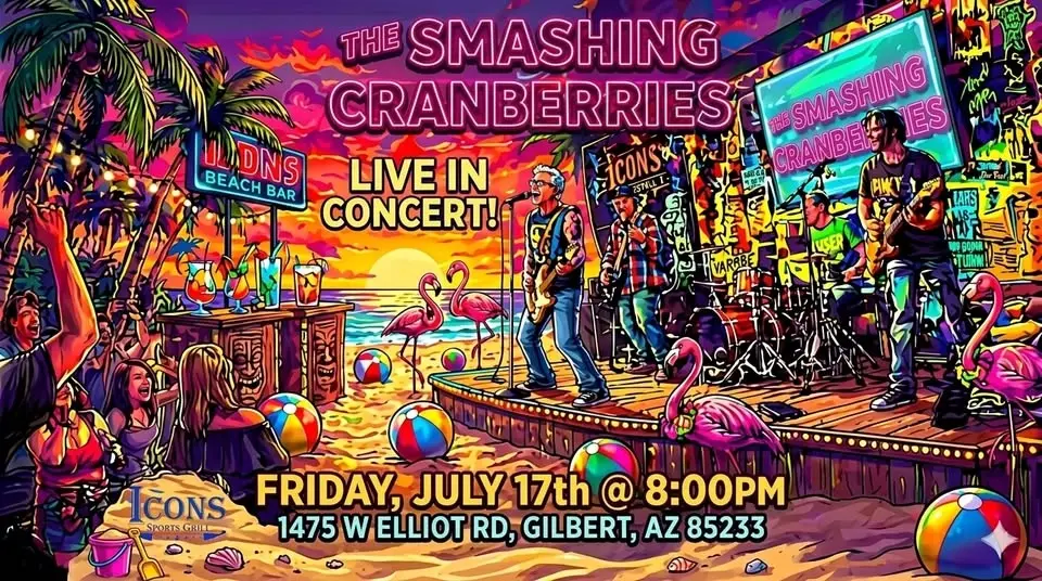 🦩The Smashing Cranberries @ Icons🦩