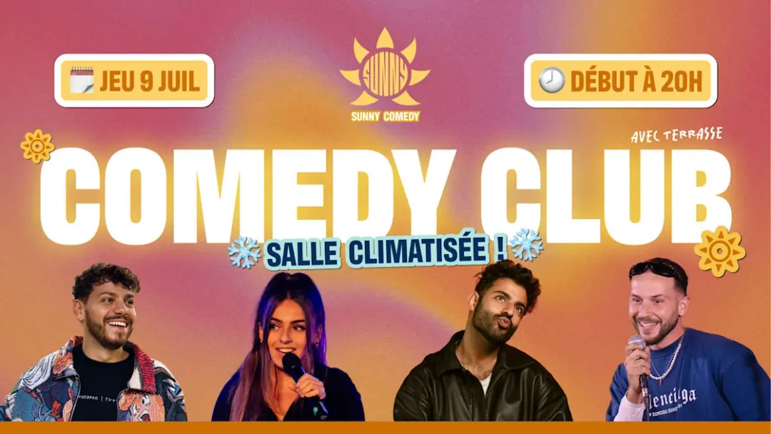 Sunny Comedy Club À The People (Dalil, Tibo, Mano, Micka)