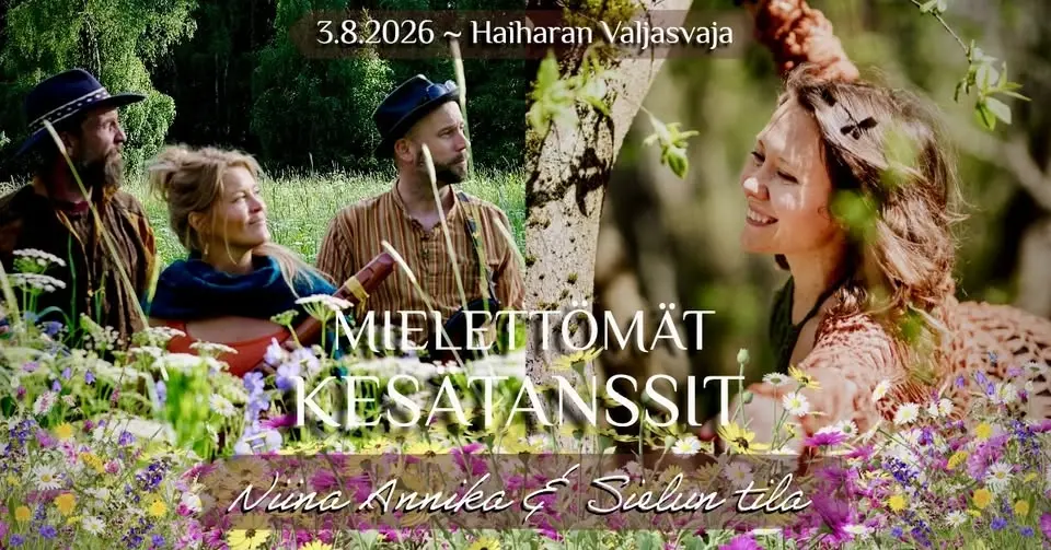 Mielettömät KESÄTANSSIT // Niina Annika & Sielun tila live