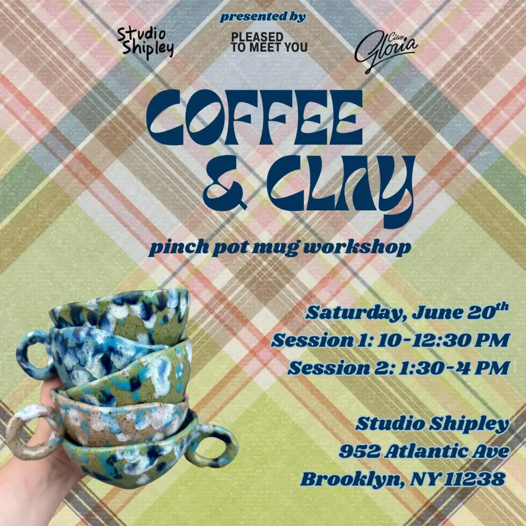 Coffee & Clay Pinch Pot Mug Workshop