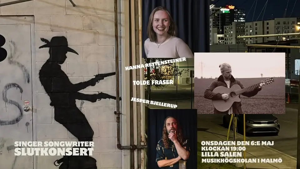 SiSo slutkonsert | Hanna Rettensteiner, Tolde Fraser, Jesper Bjellerup