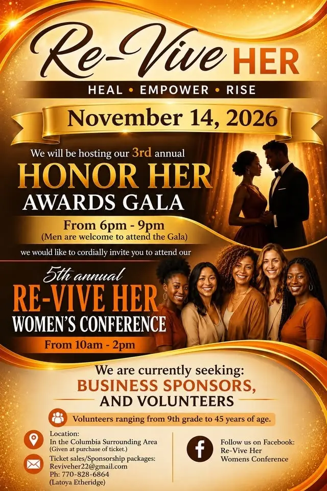 Re-Vive Her Womens Conference & Honor Her Awards