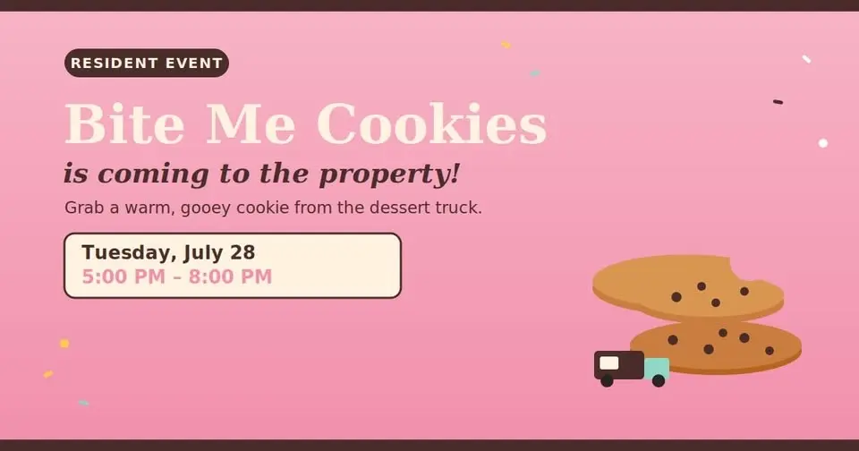 Bite Me Cookies Dessert Truck