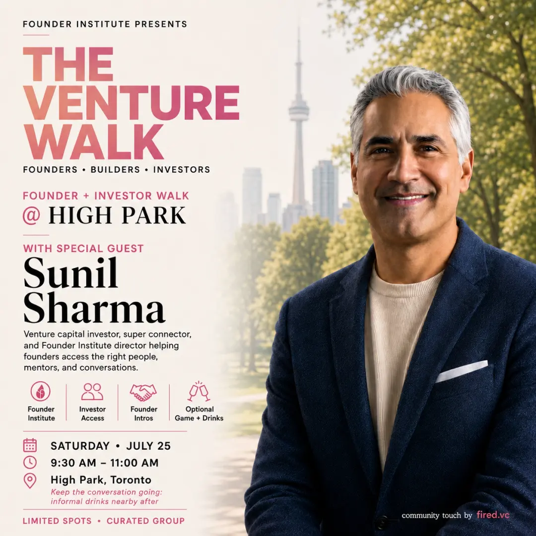 The Venture Walk with Sunil Sharma