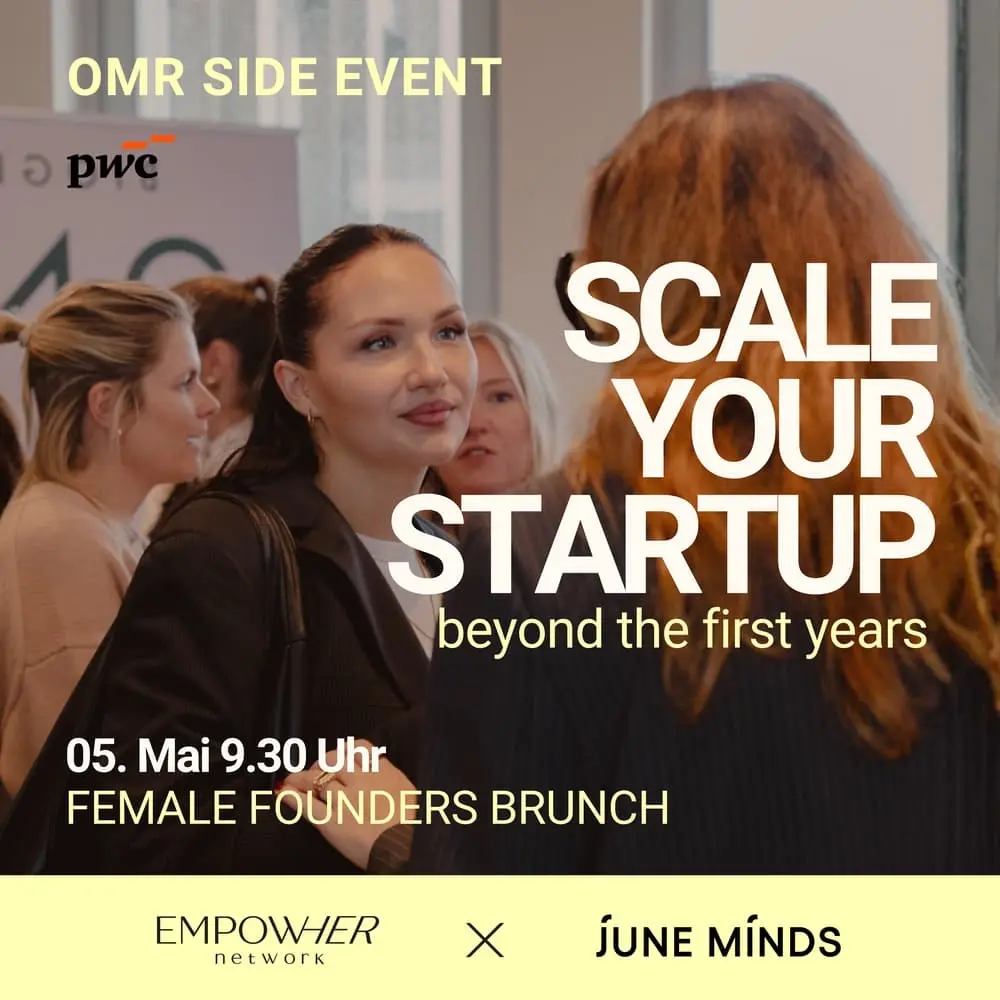 OMR Sideevent Female Founder Brunch | EmpowHerNetwork x JUNE MINDS powered by PwC