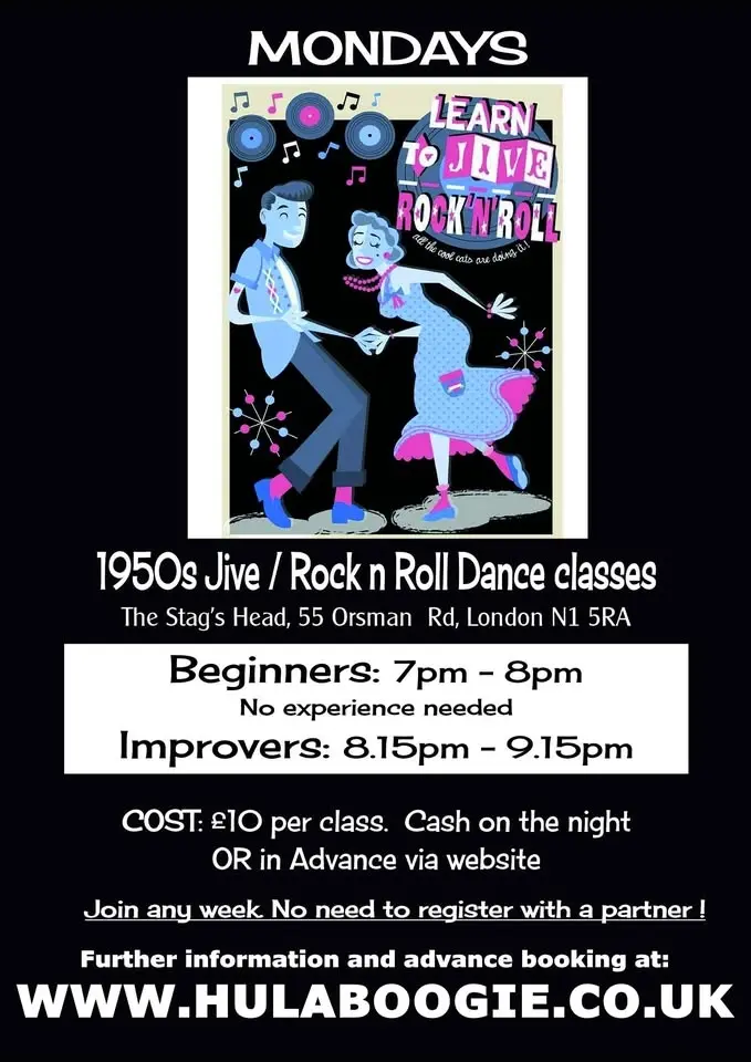 1950s Jive / Rock n Roll Dance class - Beginners