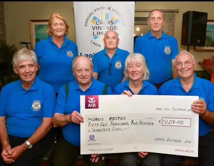 Sponsored Vintage Road Run in Aid of Laois Hospice
