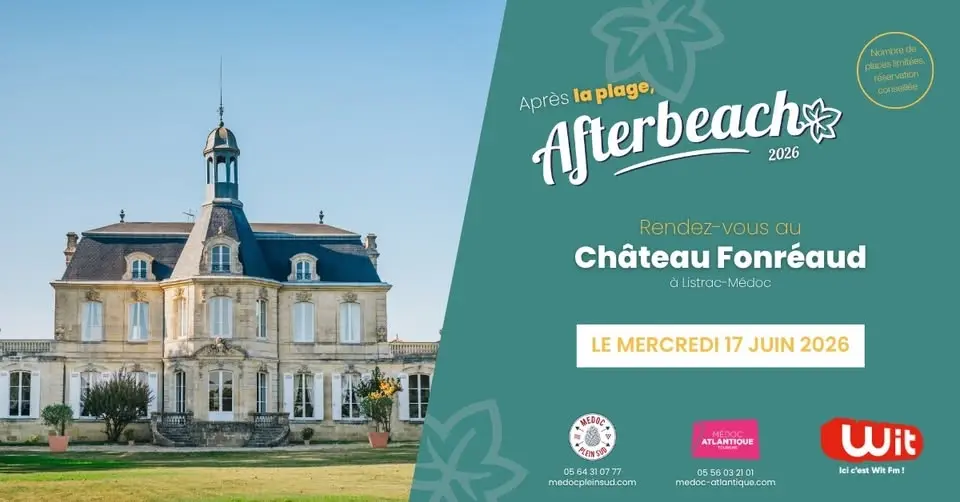Afterbeach – Château Fonréaud – 17 juin