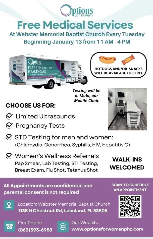Free Medical Services across from Kathleen Highschool 