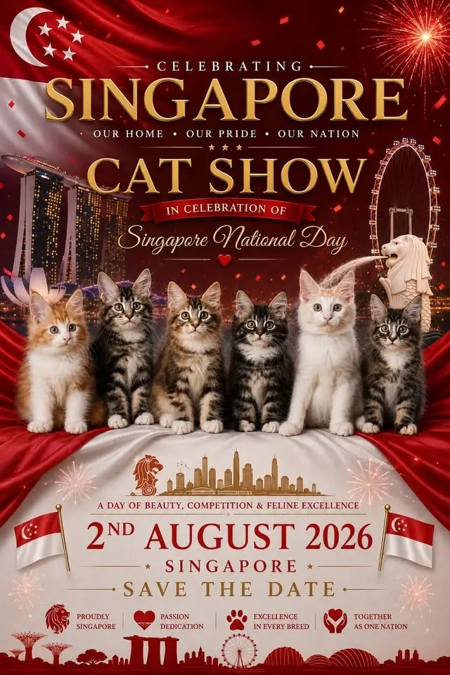 CFA CAT SHOW SINGAPORE! 