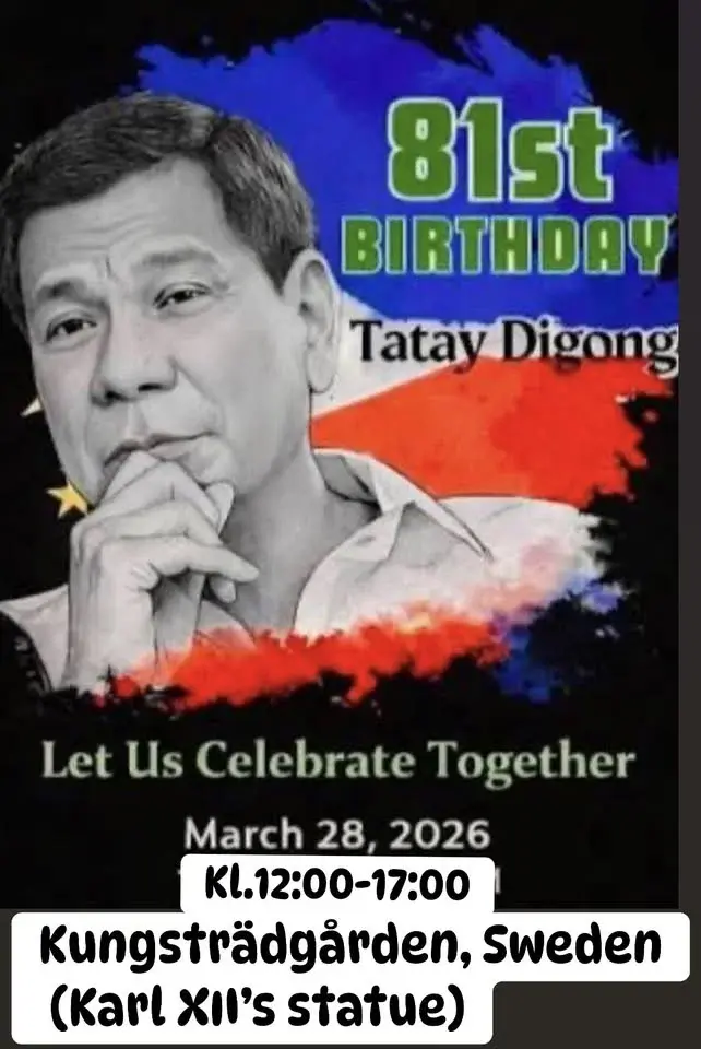 📣 March 28 – FPRRD Picnic Birthday Celebration 🇵🇭🇸🇪