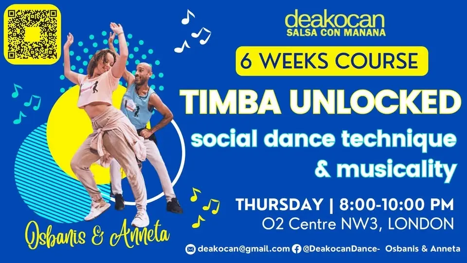Timba Unlocked | Social Dance Technique & Musicality 6 weeks course!🇨🇺🎶 
