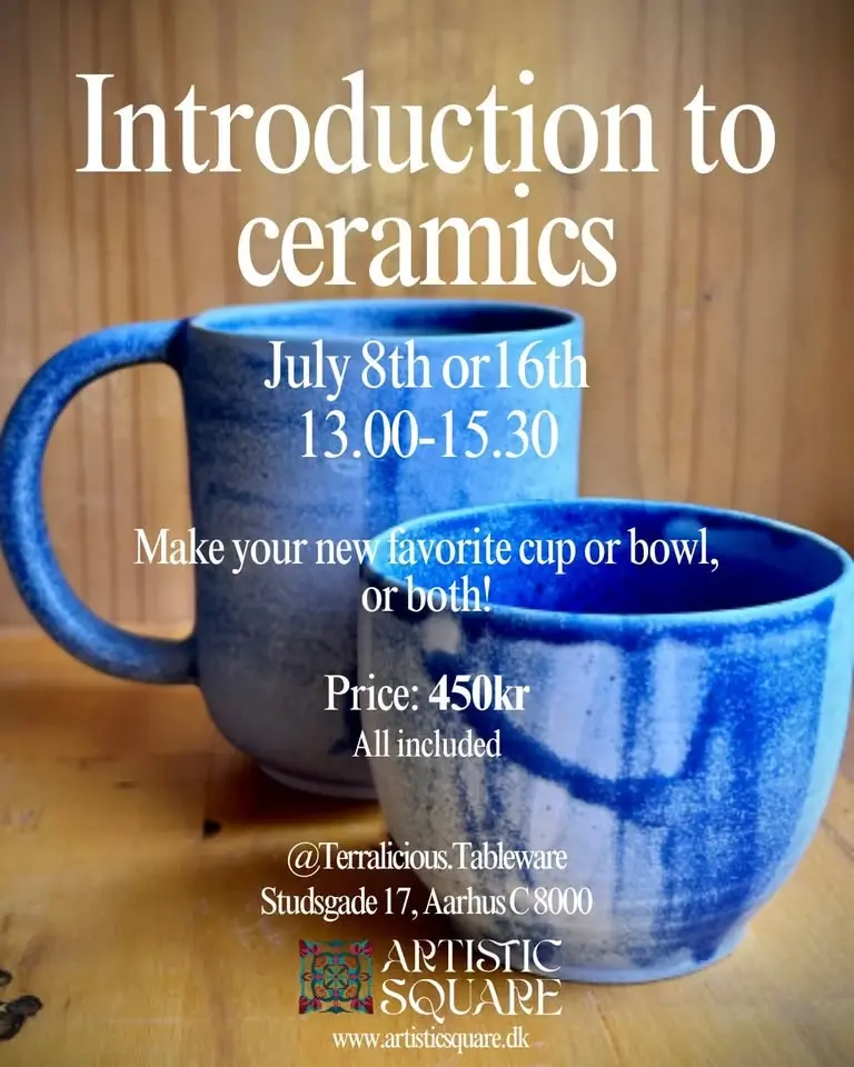 Introduction to ceramics | July 8th 13.00-15.30