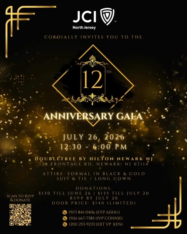 JCI North Jersey: 12th Anniversary Gala