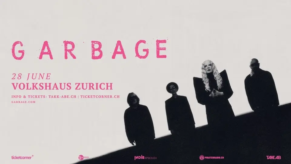 Garbage · Volkshaus Zurich · Sun, 28. June