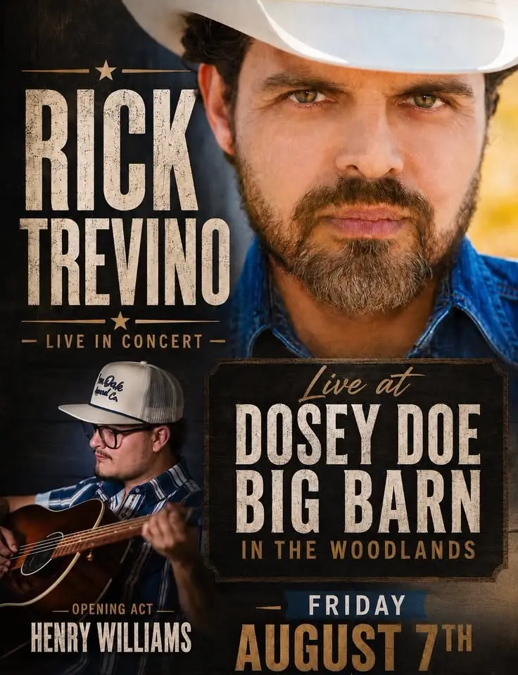 Rick Trevino Live at Dosey Doe in The Woodlands, TX